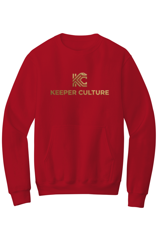 KEEPER CULTURE Signature Series Crewneck Pocket Sweatshirt