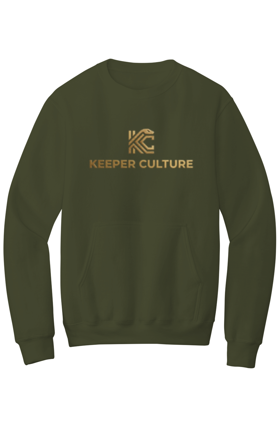 KEEPER CULTURE Signature Series Crewneck Pocket Sweatshirt
