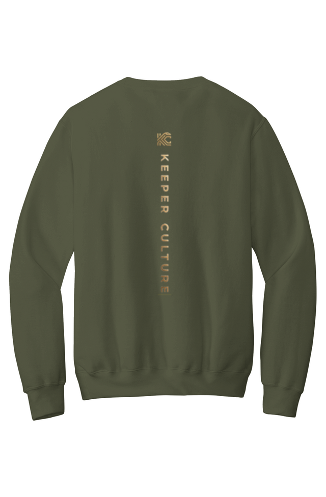 KEEPER CULTURE Signature Series Crewneck Pocket Sweatshirt