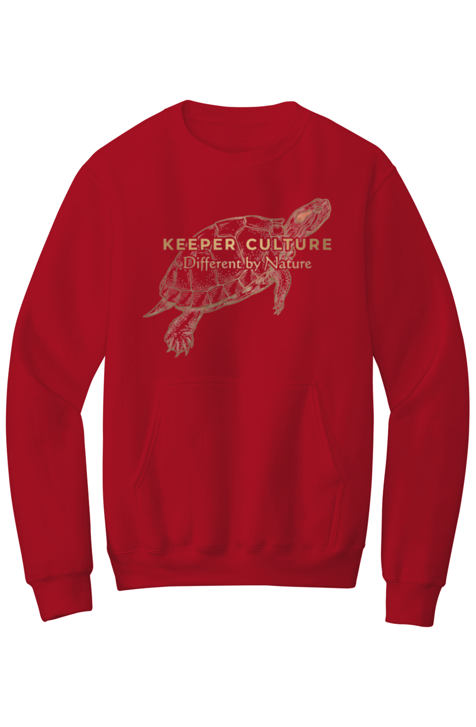KEEPER CULTURE Clade Series Crewneck Pocket Sweatshirt