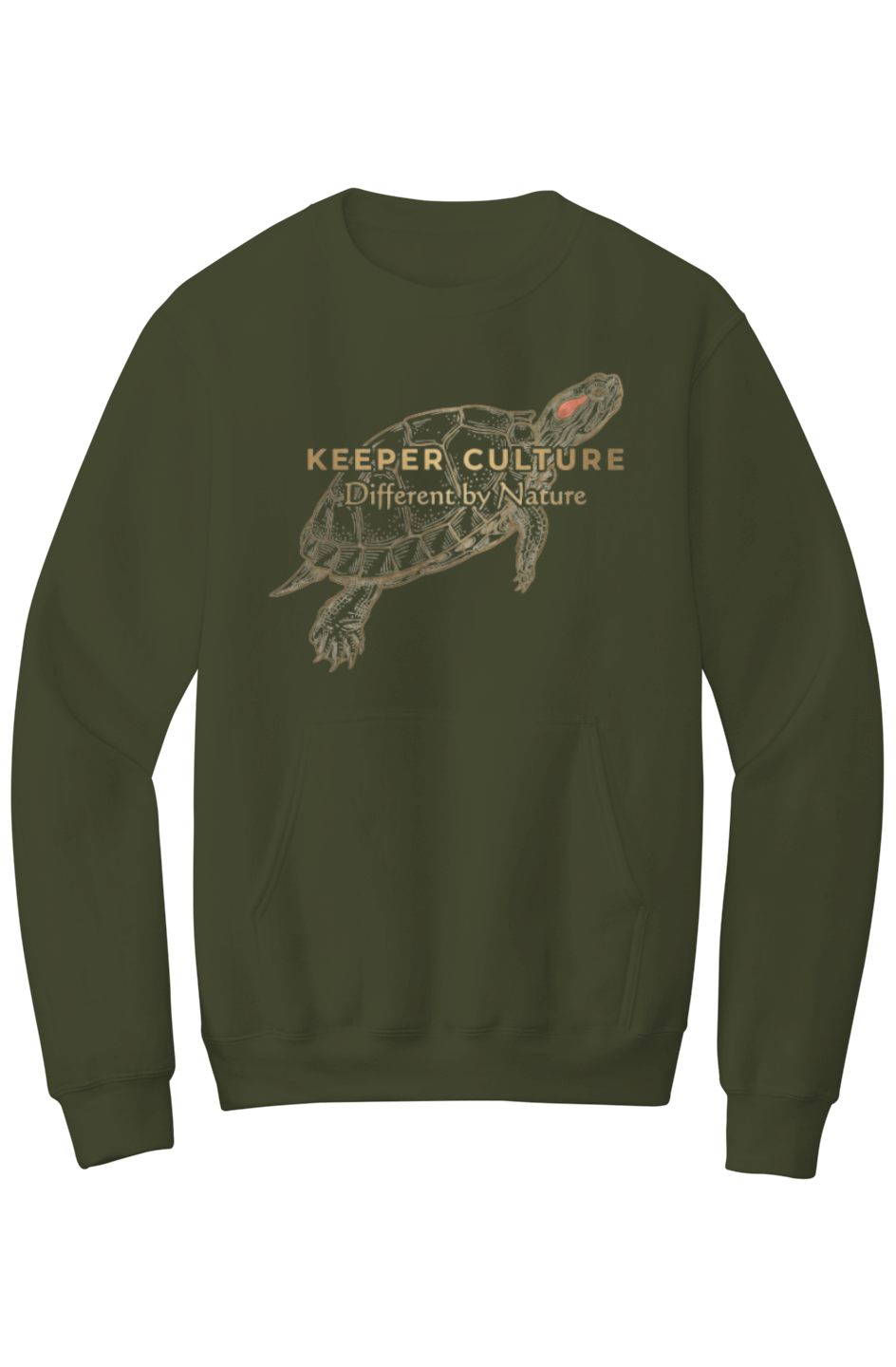 KEEPER CULTURE Clade Series Crewneck Pocket Sweatshirt