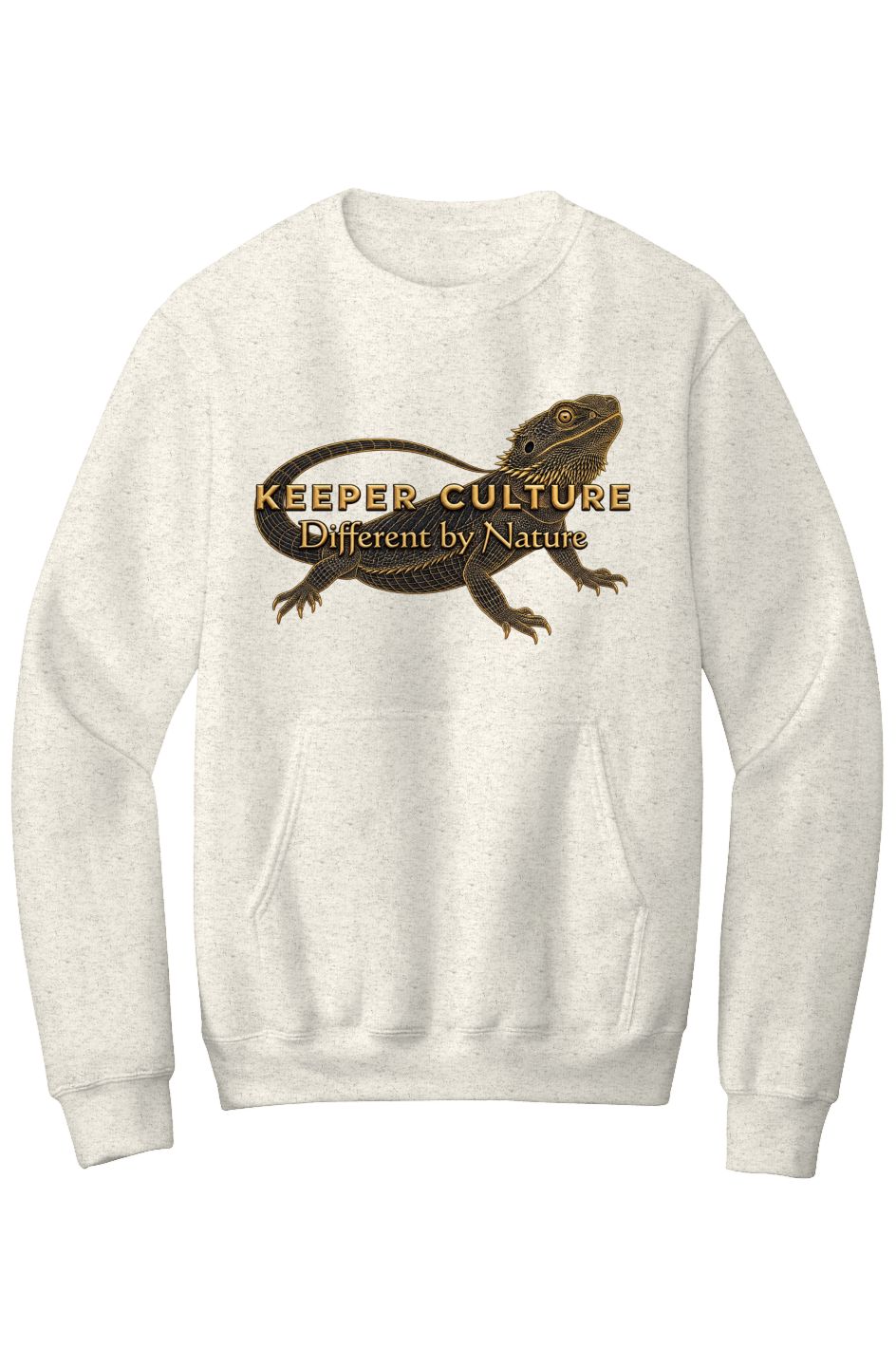 KEEPER CULTURE: Clade Series Crewneck Pocket Sweatshirt (Beardie)