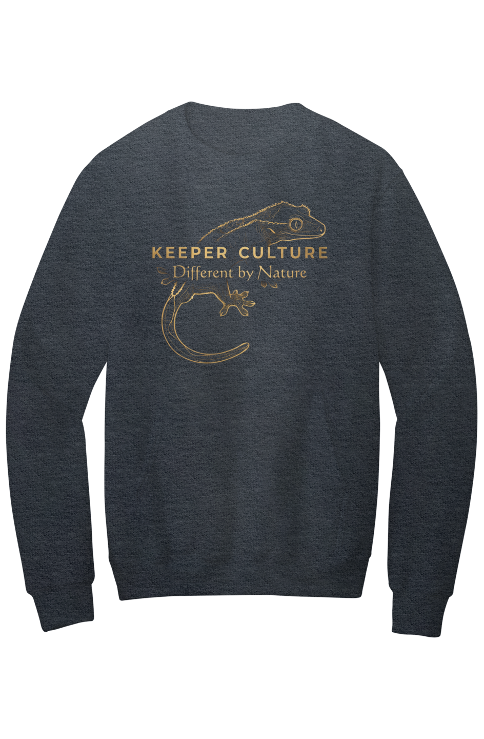 KEEPER CULTURE Clade Series Crewneck Pocket Sweatshirt Gecko