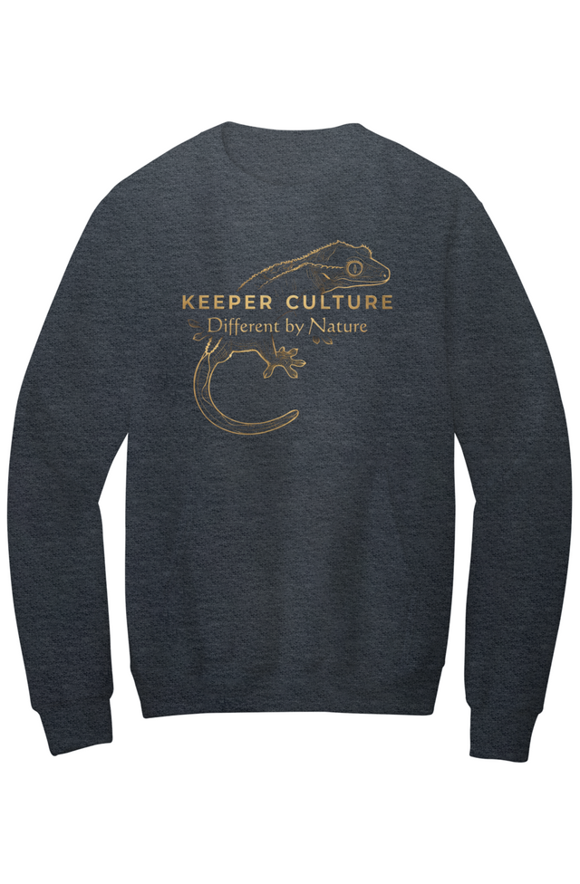 KEEPER CULTURE Clade Series Crewneck Pocket Sweatshirt Gecko