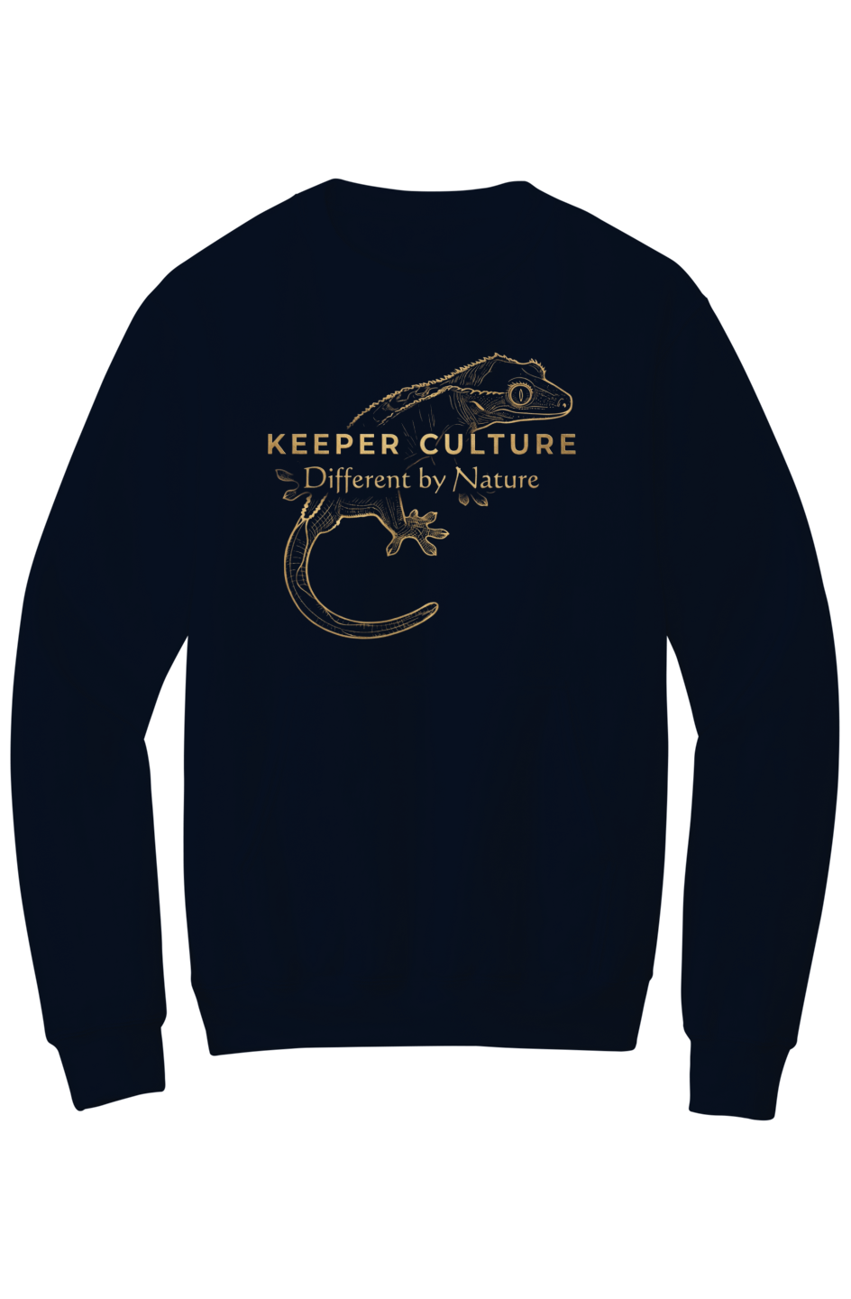 KEEPER CULTURE Clade Series Crewneck Pocket Sweatshirt Gecko