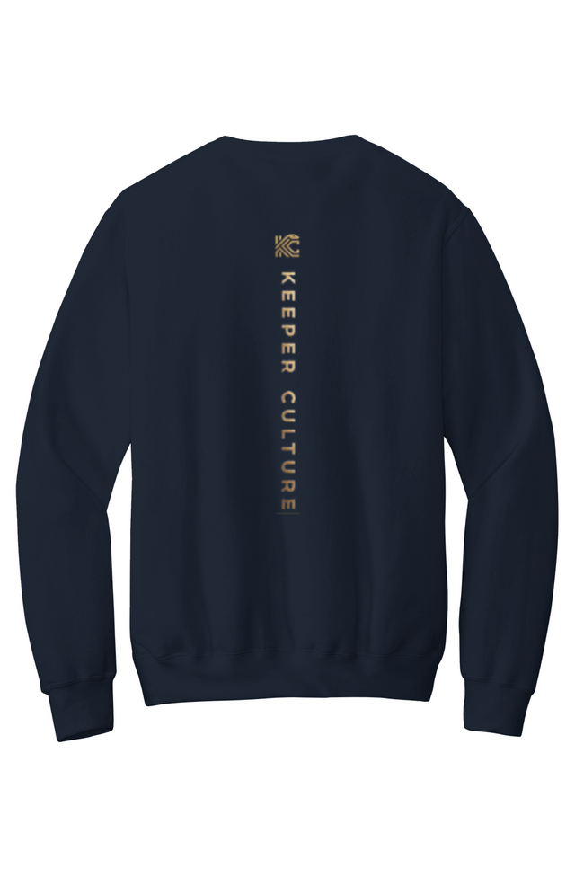 KEEPER CULTURE Clade Series Crewneck Pocket Sweatshirt Gecko