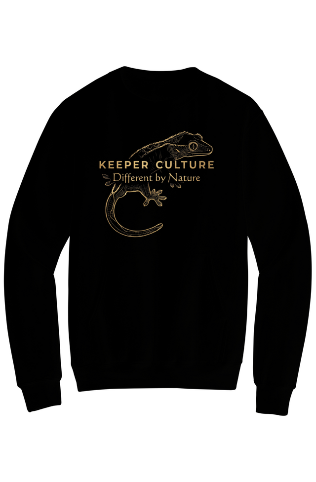 KEEPER CULTURE Clade Series Crewneck Pocket Sweatshirt Gecko