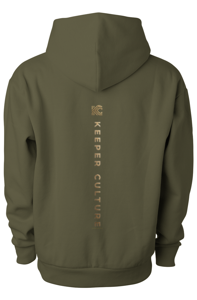 KEEPER CULTURE Clade Series Pullover Hooded Sweatshirt Bearded Dragon