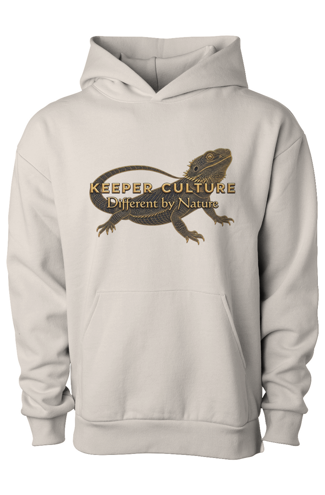 KEEPER CULTURE Clade Series Pullover Hooded Sweatshirt Bearded Dragon