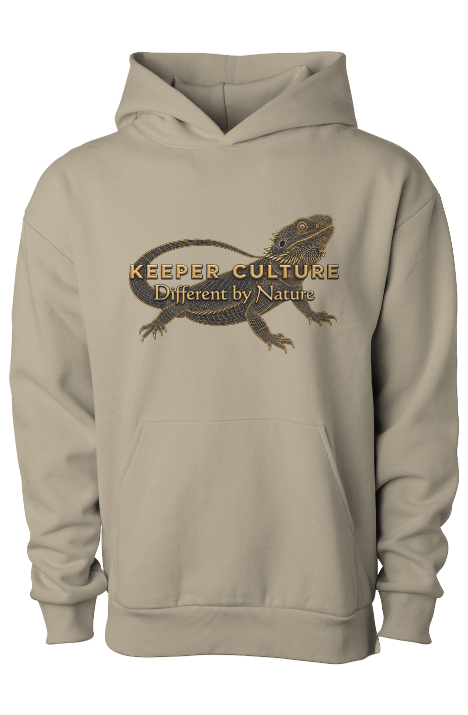 KEEPER CULTURE: Clade Series Pullover Hooded Sweatshirt (Beardie)
