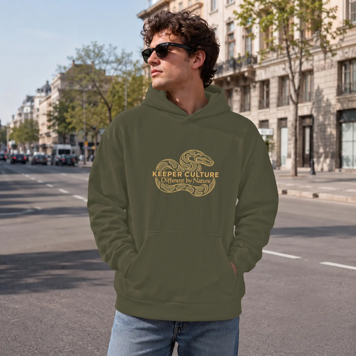 KEEPER CULTURE Clade Series Pullover Hooded Sweatshirt