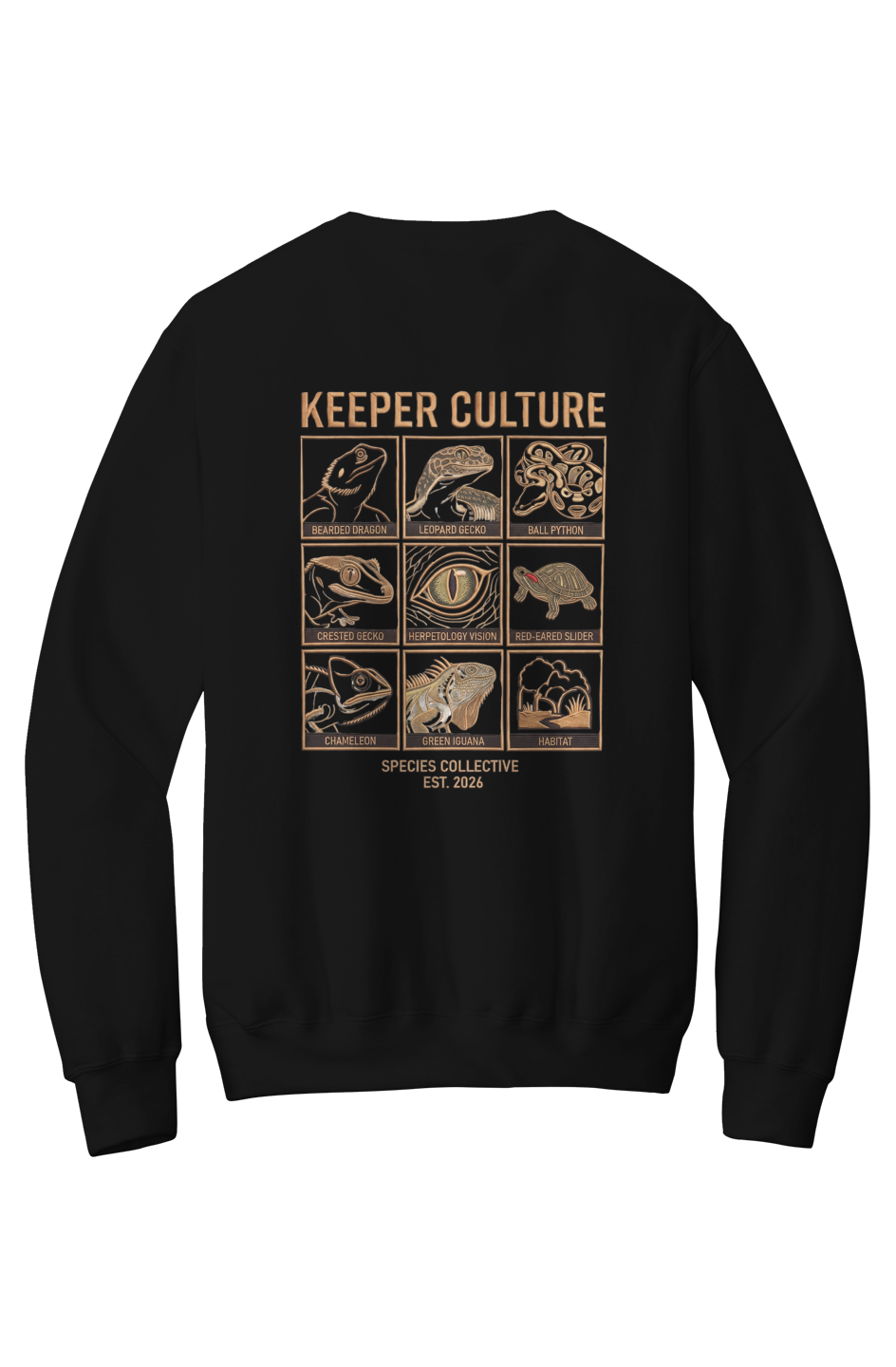 Keeper Culture: Signature Series Crewneck Pocket Sweatshirt (Species Collective)