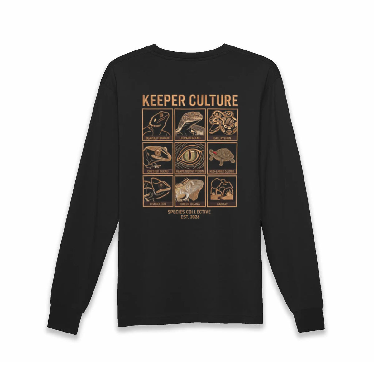 KEEPER CULTURE Luxury Supima Long Sleeve T Shirt