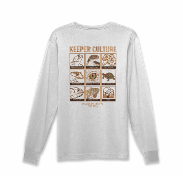 KEEPER CULTURE Luxury Supima Long Sleeve T Shirt