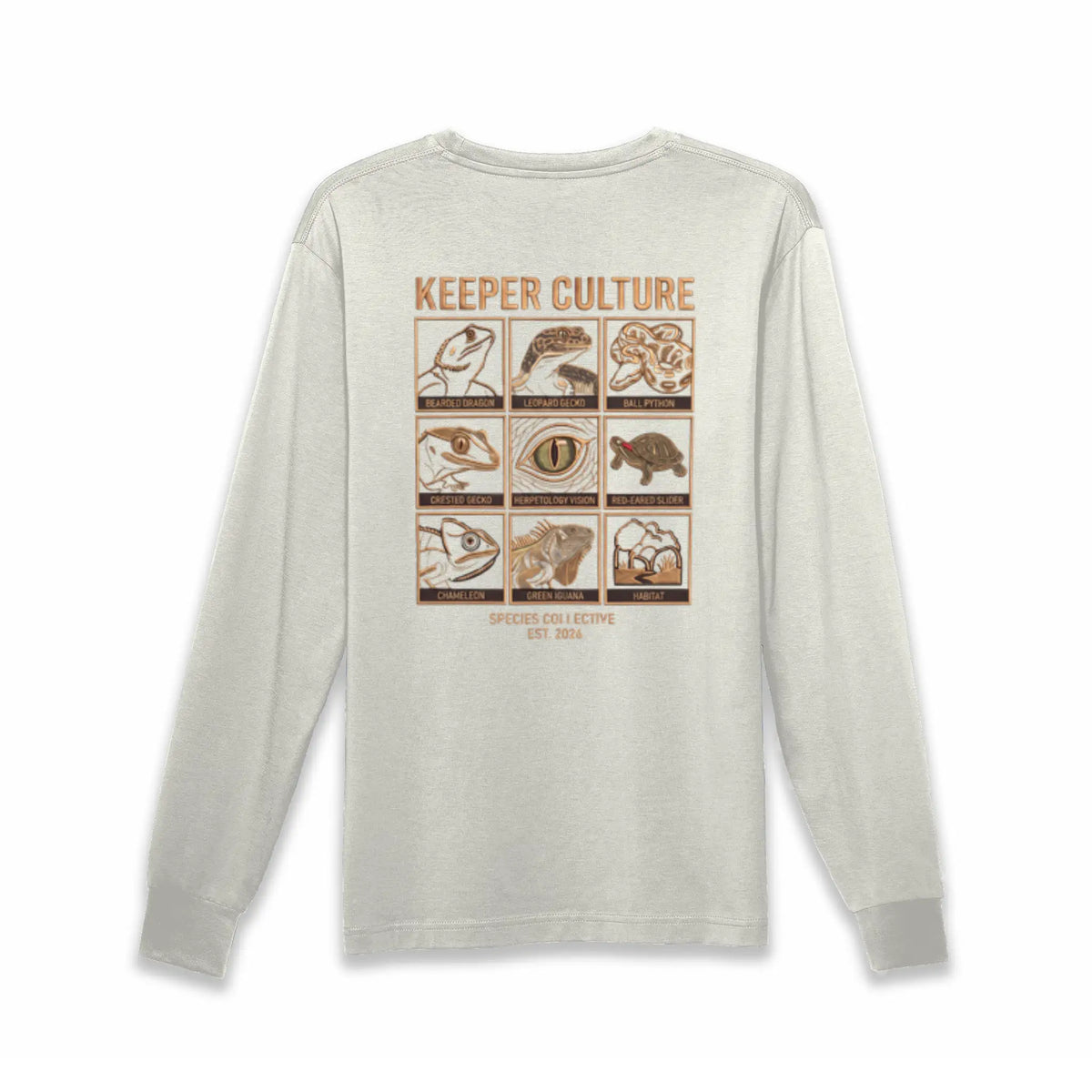 KEEPER CULTURE Luxury Supima Long Sleeve T Shirt