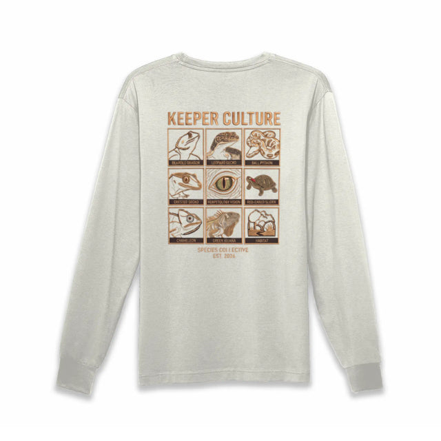 KEEPER CULTURE Luxury Supima Long Sleeve T Shirt