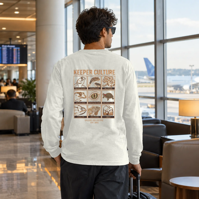 KEEPER CULTURE Luxury Supima Long Sleeve T Shirt