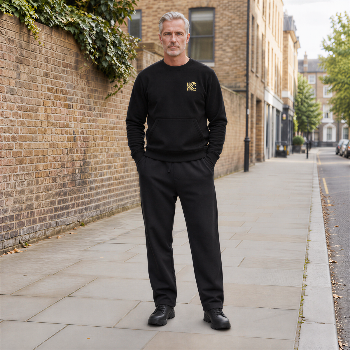 KEEPER CULTURE:  Signature Crewneck Sweatshirt & Track Pant Set (Species Collective)
