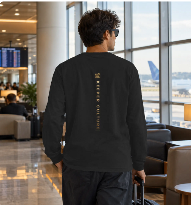 KEEPER CULTURE: Luxury Supima® Long-Sleeve T-Shirt (Signature)