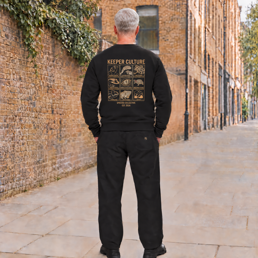 KEEPER CULTURE:  Signature Crewneck Sweatshirt & Track Pant Set (Species Collective)