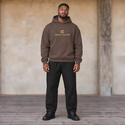 KEEPER CULTURE:  Signature Heavyweight Hooded Sweatshirt & Track Pant Set