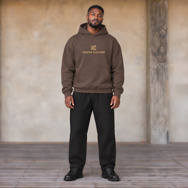KEEPER CULTURE:  Signature Heavyweight Hooded Sweatshirt & Track Pant Set