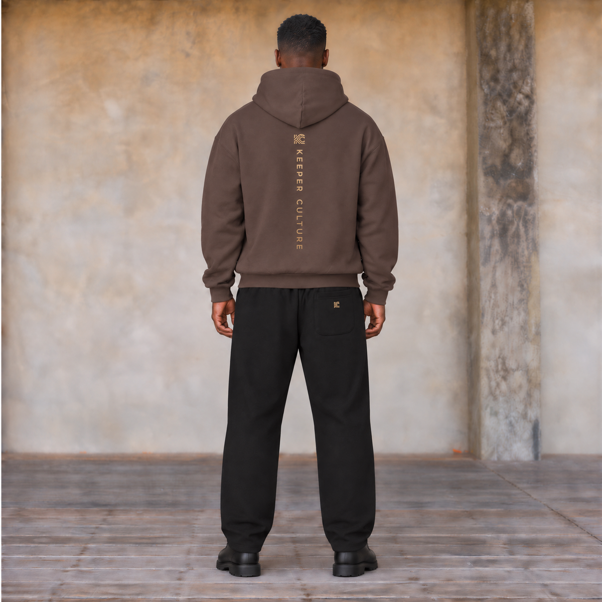 KEEPER CULTURE:  Signature Heavyweight Hooded Sweatshirt & Track Pant Set